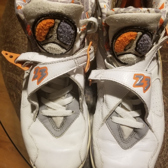 air jordan 23 white leather pre owned - Picture 1 of 8